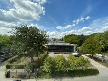 Hotel Franz aus der Vogelperspektive