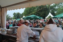 Verpflegungsstand Verpflegungsstand auf dem Grugaparkfest