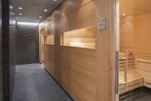Saunabereich Saunabereich mit Holzsauna
